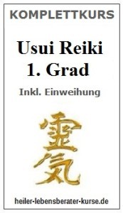 Selbststudium Kurs Usui Reiki Grad 1 Inkl Einweihung Zertifikat
