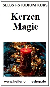 Kurs Kerzenmagie, Kerzenmagie lernen, Kerzenmagie erlernen, Kerzenmagie Selbststudium, Kerzenmagie selbst lernen
